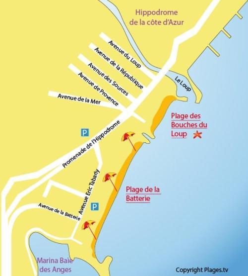 4 Pers , 100M De La Plage Marina Baie Des Anges French Riviera Villeneuve-Loubet Eksteriør bilde